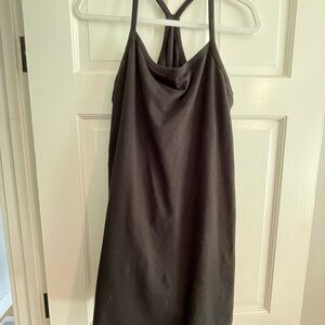 American Eagle Outfitters Black Backless Dress